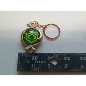Genshin Impact Dendro Fontaine Vision Metal Keychain